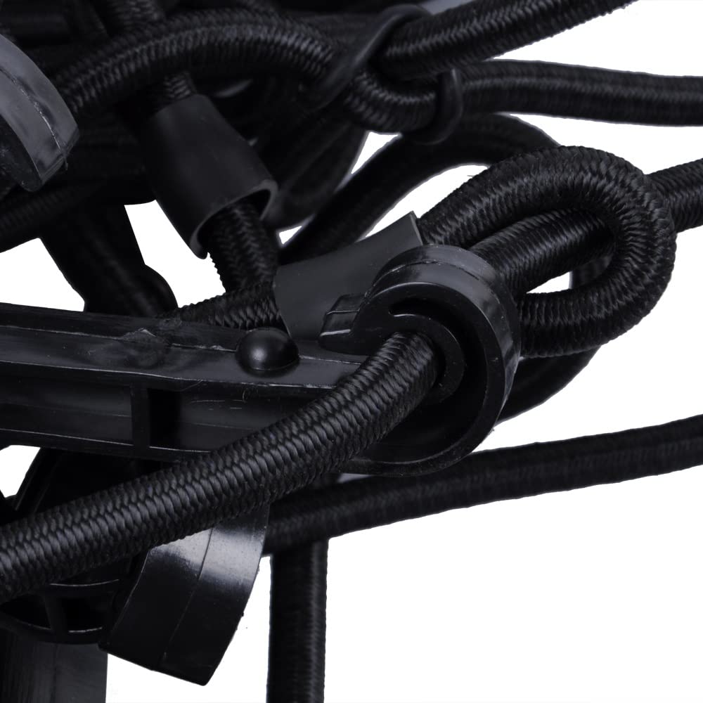 Siatka bagażowa 100 x 80 cm z haczykami Elastic Mesh