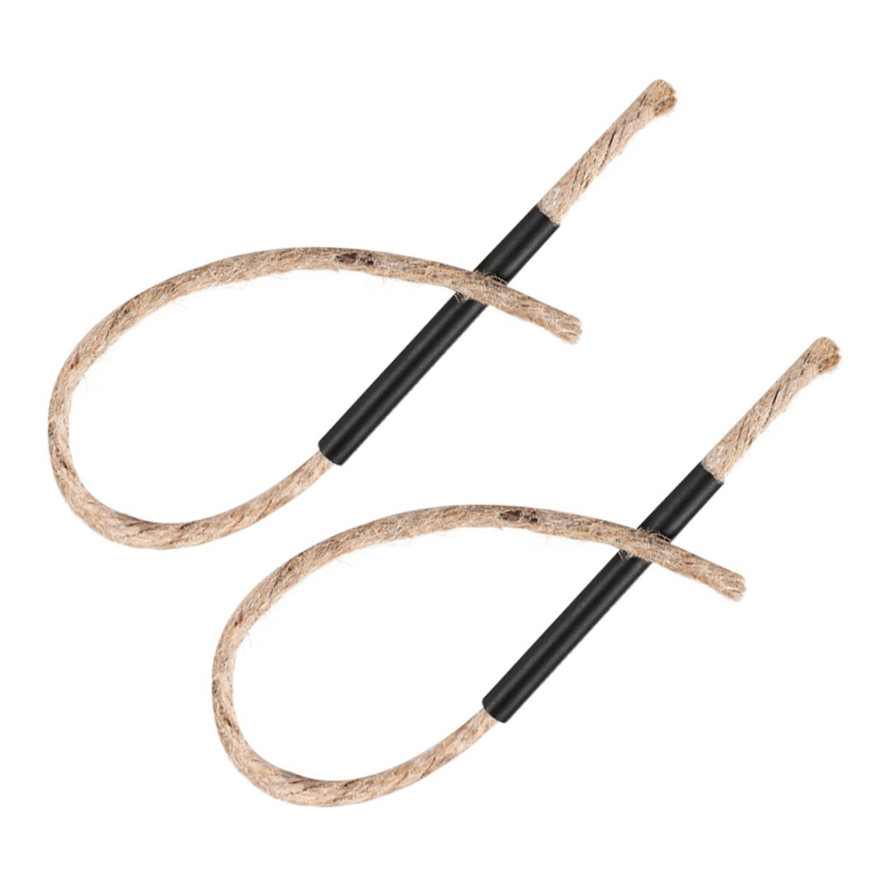 Kisangel 3sets Camping Matches Rope Core Flint and Lightweight Fire Lighter for Outdoor 2pcs*3