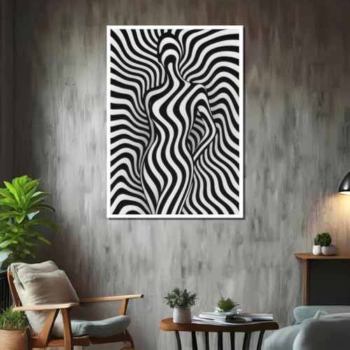 Peinture décorative minimaliste pour harmoniser un intérieur épuré
