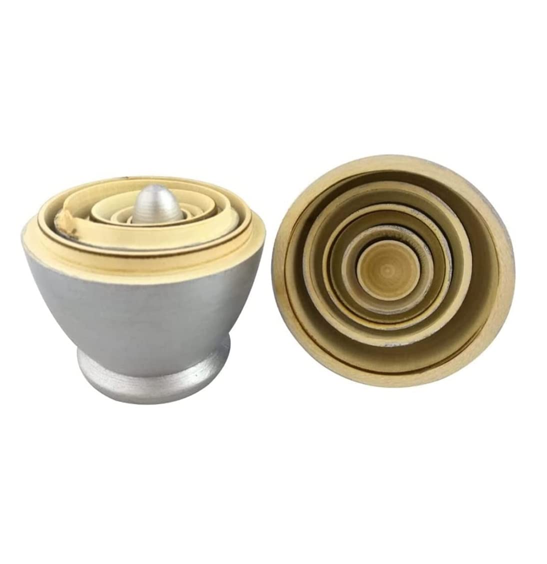 Rosyjskie Lalki Matryoshka DIY Srebrny Kształt Jajka Ręcznie Drewniane Rosyjskie Gniazdowania Lalek Zestaw 6 Sztuk Lalka Matrioszka