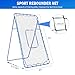 7x4FT Volleyball Rebounder Net Pro, Baseball Softball Rebound Pitch Back Net, Adjustable Angle Lacrosse Bounce Back Practice Equipment, Easy Quick Setup, Ideal for Outdoor and Backyard Training