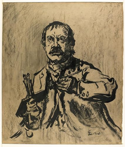 Tableau sur toile de Lovis Corinth, une affiche artistique élégante pour sublimer un salon.