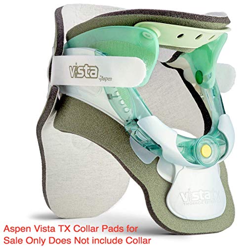 Replacement Pads for Aspen Vista TX Cervical Collar Neck Brace, Hypoallergenic, One-Size