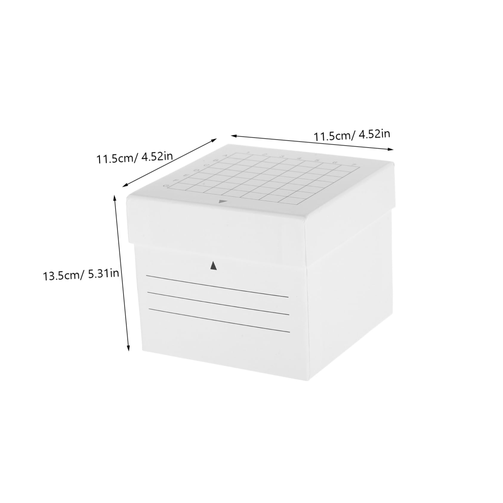 Cabilock Box Storage Case Lids Freezer-Safe Organized Lab Storage Sample Tube Holder