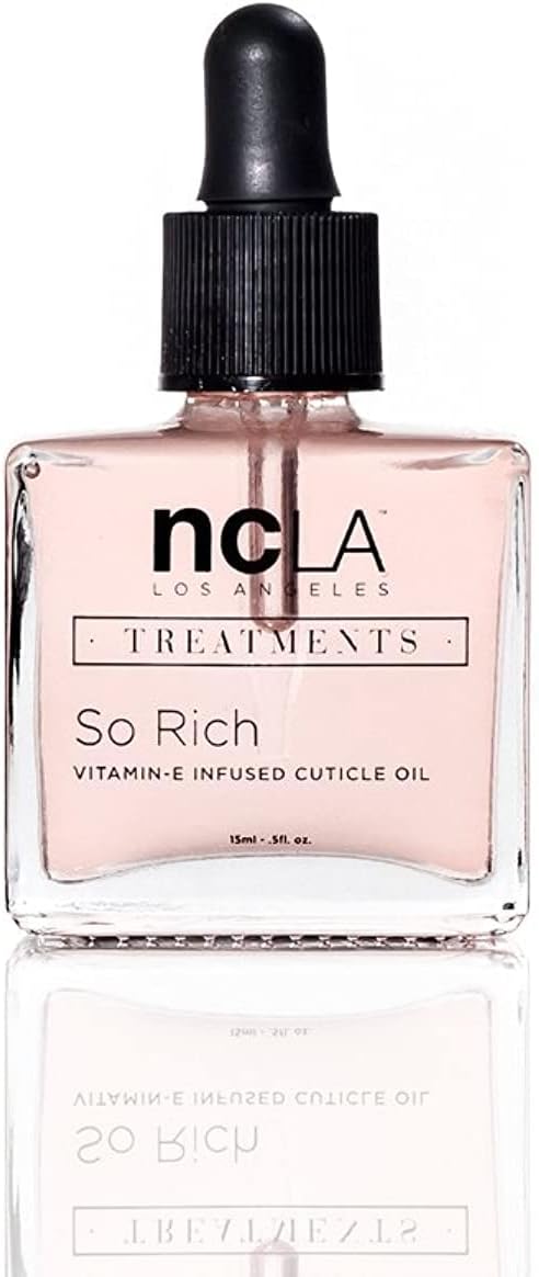 NCLA Vegan Vitamin E Infused Cuticle Oil (So Rich - Peach Vanilla)