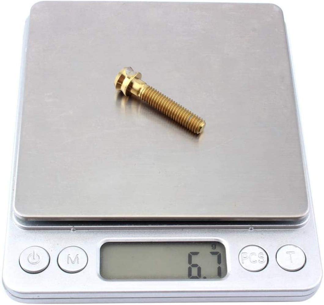 Cappuccio Superiore In Titanio Per MTB Con Bulloni M6 X 30 Mm - Universale 1 1/8"