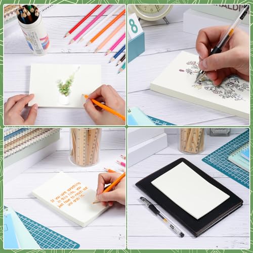 Blocs-notes vierges à gratter pour embellir vos messages de bureau et d'école - 7