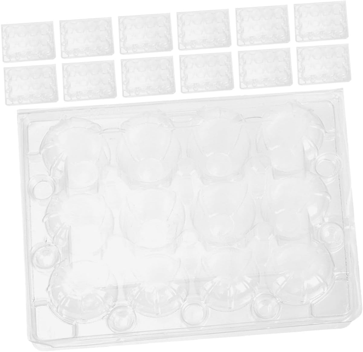 Quail Egg Storage Tray Quail Egg Container Made of Foodgrade Plastic 70pcs with Spacesaving Stackable Structure Suitable for Home Use and Food Service Environments