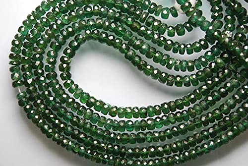 Apatite verte chrome perles 5mm en fil de 14 pouces pour créer vos bijoux bohèmes et colliers d'été