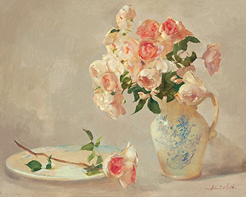 Harriet Salt The Final Arrangement 40 x 50cm Canvas Prints, Polyester, Multi-Colour, 40x50x3.2 cm