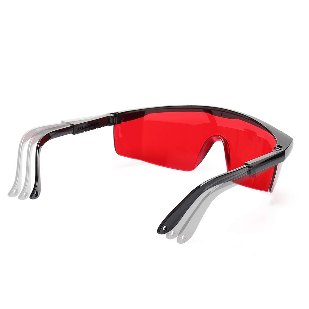 Red Laser Enhancement Glasses Huepar GL01R Adjustable Eye Protection