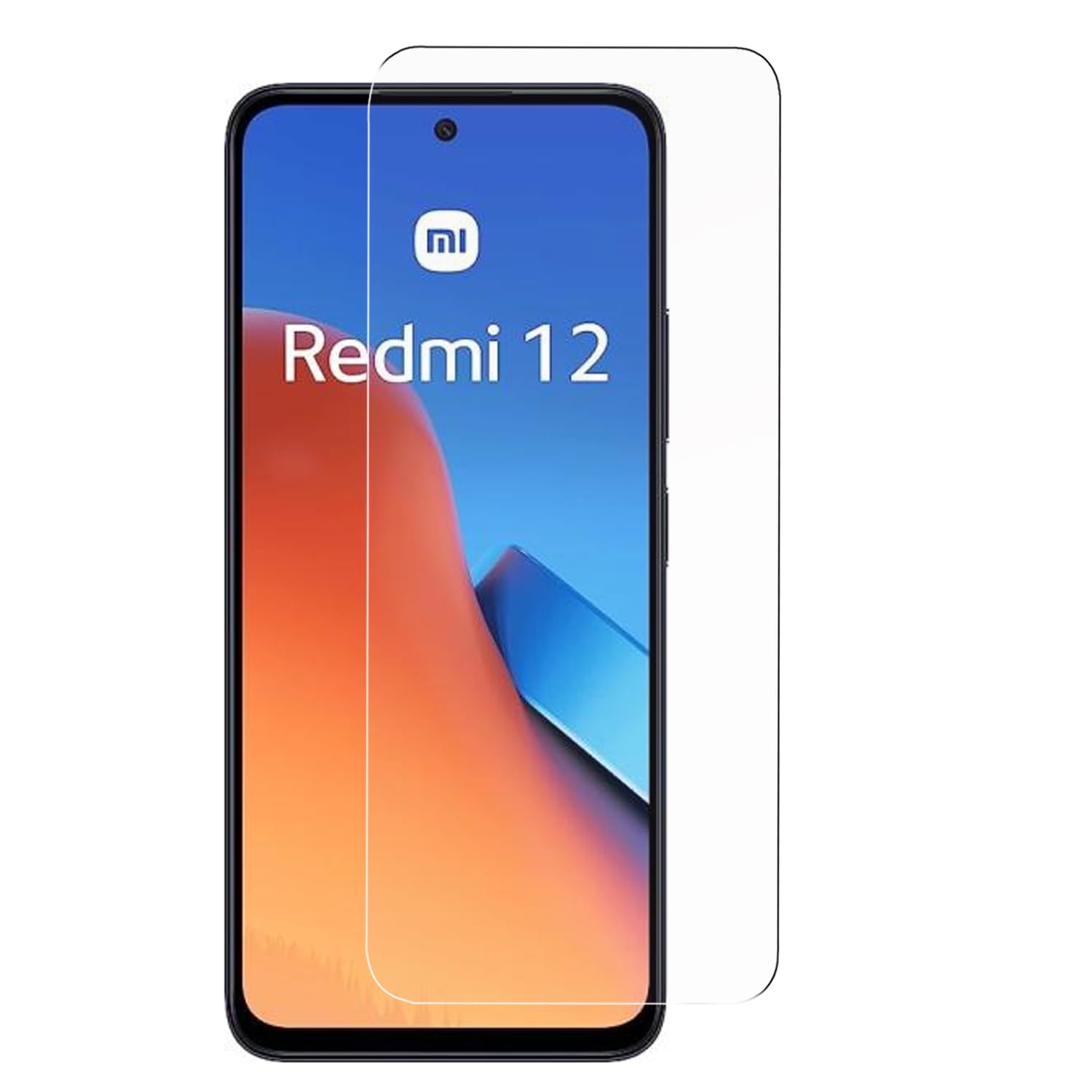 100X Protector Pantalla para Xiaomi Redmi 12 | Cristal templado movil | Antiarañazos | Antihuellas | Dureza 9H | Ultra fino | Ultra Transparente | Ultra Resistente