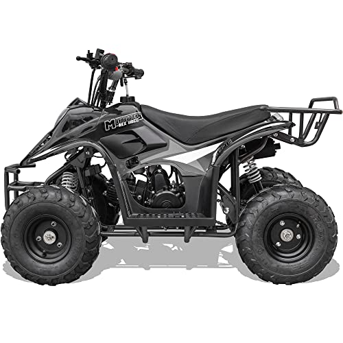 MotoTec Rex 110cc 4-Stroke Kids Gas ATV Black