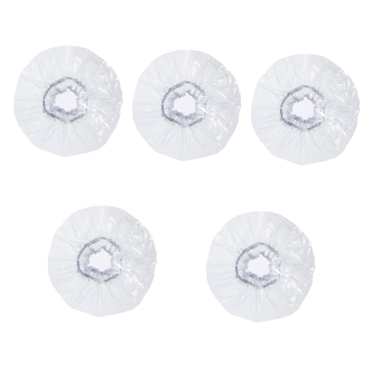 minkissy 5pezzi Cuffia Unisex Per Lunghi Leggera e Traspirante Per Spa e Bagno Design Portatile Per Viaggi e Uso Quotidiano