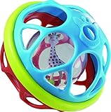 Figura de Sophie la Girafe dentro de una bola transparente en su interior