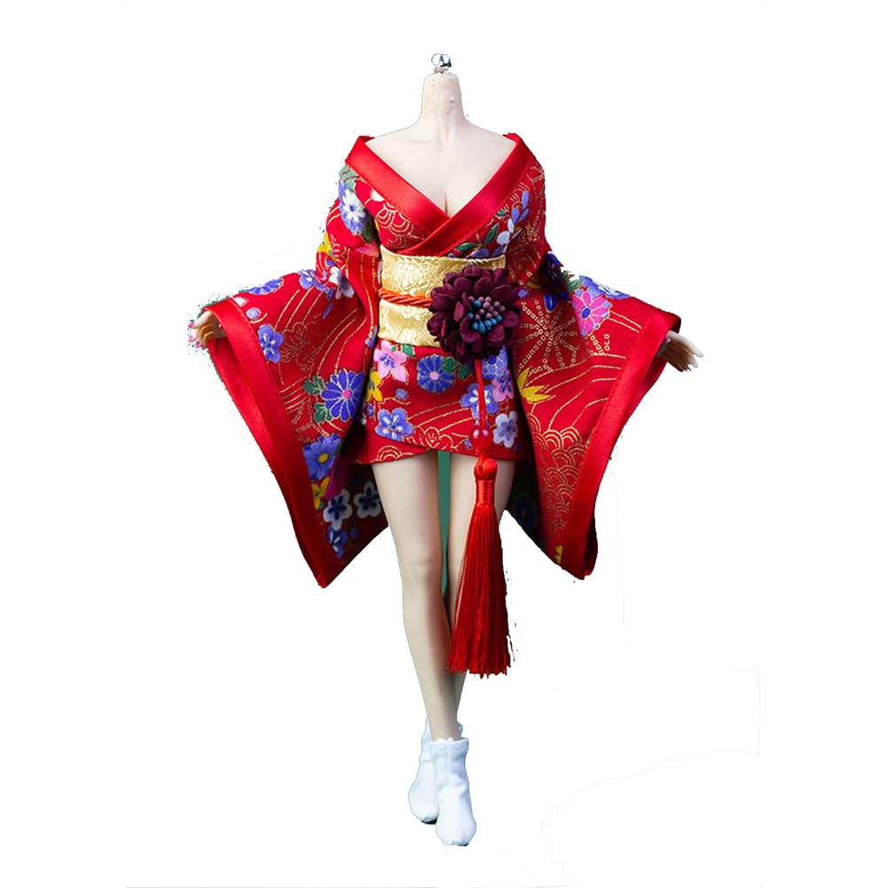 Robe de bain kimono 1/6 AMITD costume traditionnel de haute précision pour Phicen 30cm