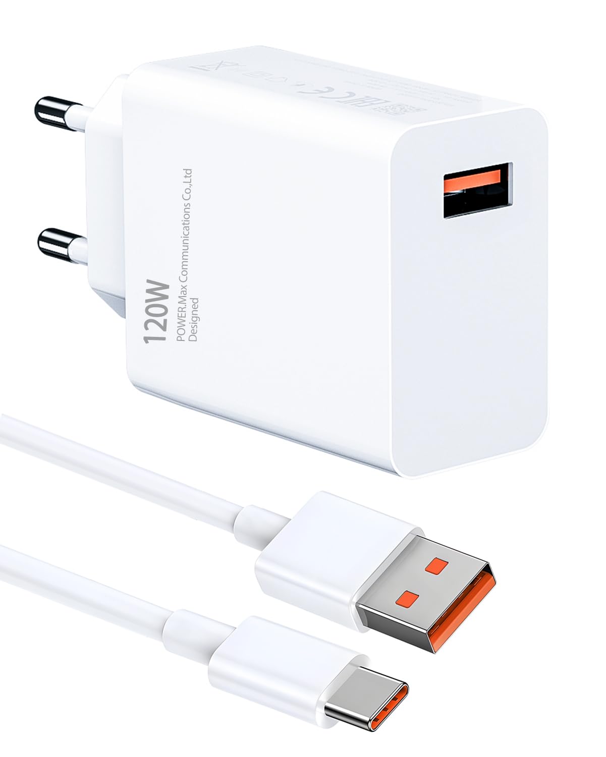 Caricabatterie Rapido Turbo Originale Xiaomi 120W Con