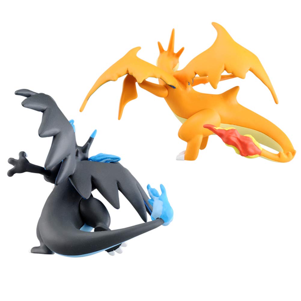 Amazon ポケットモンスター モンコレ メガリザードンx メガリザードンyセット 並行輸入品 ロボット 子ども向けフィギュア おもちゃ