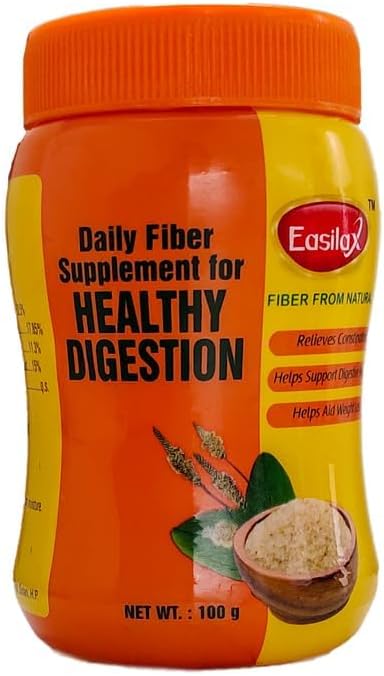 Fiber Supplement for Healthy Digestion 100gm - Isabugol Psyllium Husk, All Natural Ayurved - Supports Digestion, Relieves Constipation, Natural Laxative, Boosts Gut Health - (Pack of 1)