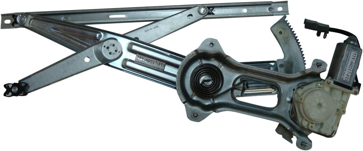 TYC 660251 Power Window Motor and Regulator Assembly Front Right-Side Compatible with 1994-2004 Ford Mustang