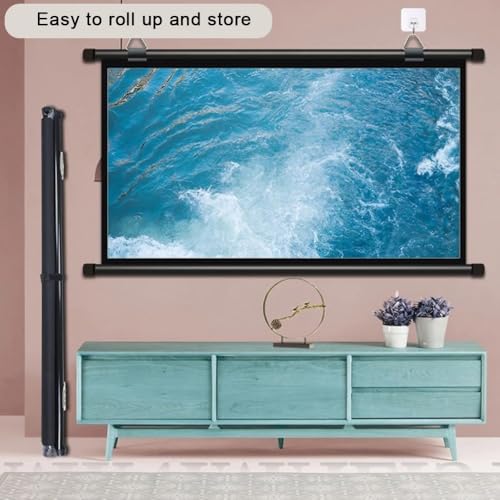 Pantalla Manual de Proyector 72" 4:3 miniatura 4