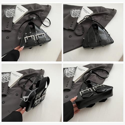 Bolso Bandolera de Cuero PU para Mujer miniatura 6
