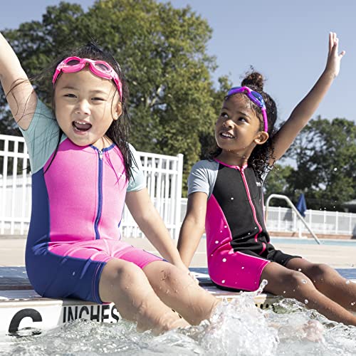 Image of TYR Kids' Swimple Goggles - Colorful Swim Goggles for Beginners | Comfy Youth Unibody Fit | Advanced Anti-Fog UV Eye Protection | Safe No-Leak Silicone Gaskets | Quick-Adjust Release Button