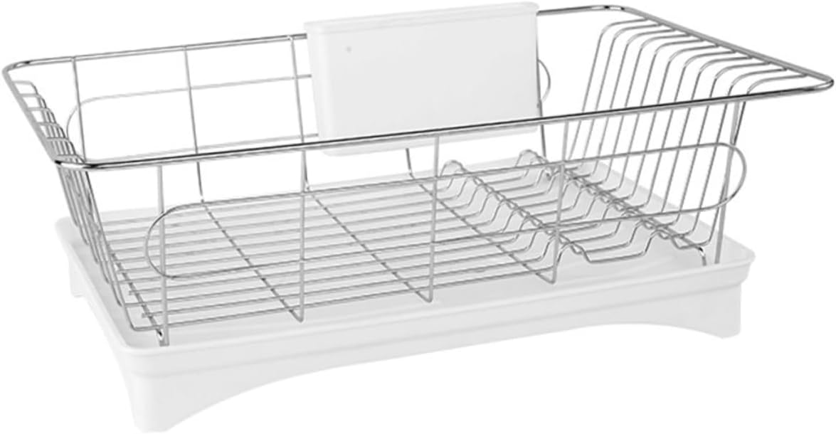 1set Drainage Rack Dishwasher Silverware Basket Rv Dish Drying Rack Dish Drying