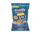 Gratify Gluten Free Pretzels Thins Everything On-the-Go Vegan GF Pretzel Crisps, 2oz Bag (Pack of 8)