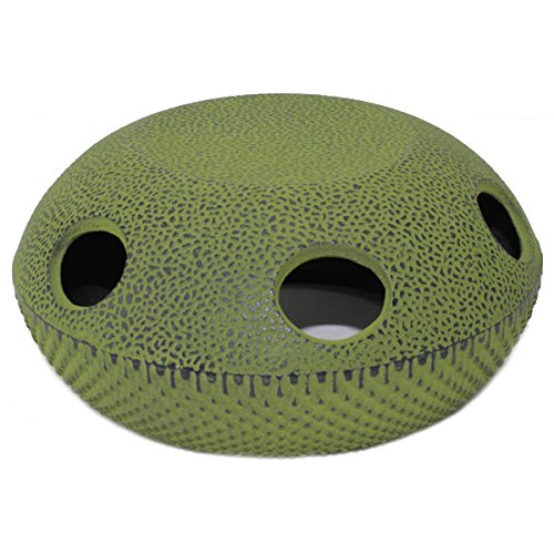 Green Hobnail Small Dot Japanese Cast Iron Tetsubin Teapot Candle Warmer(F15364-1)~ We Pay Your Sales Tax #TOP3