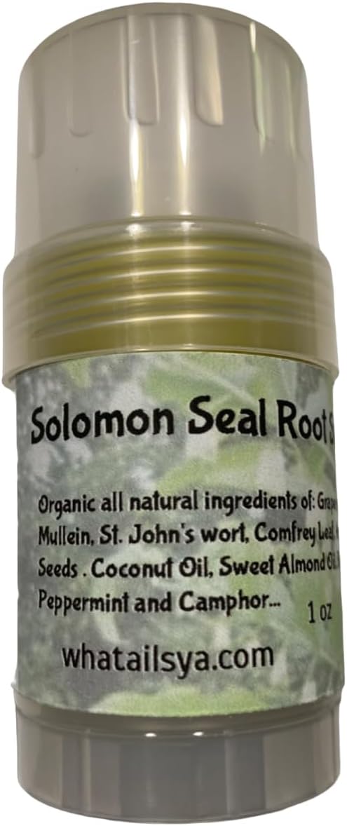 Solomon Seal Root Salve 1oz Muscle and Bone - Plantar Fasciitis, Sore muscles, Sore bones and more.