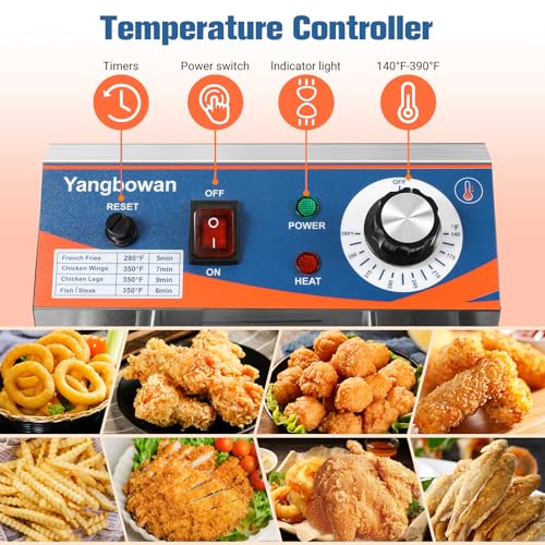 Yangbowan 12L Commercial Deep Fryer YBW-12L-N の商品画像 1