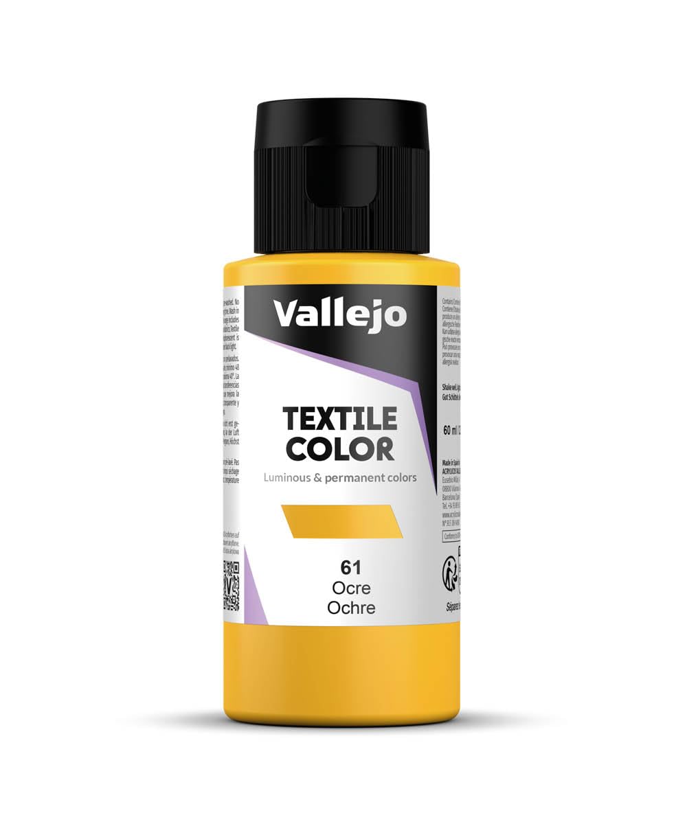 Vallejo Beige Textile Color 40061 Yellow Ochre (60Ml)