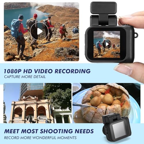 Cámara Digital Mini Portátil con Llaverito 1080p 32GB miniatura 3