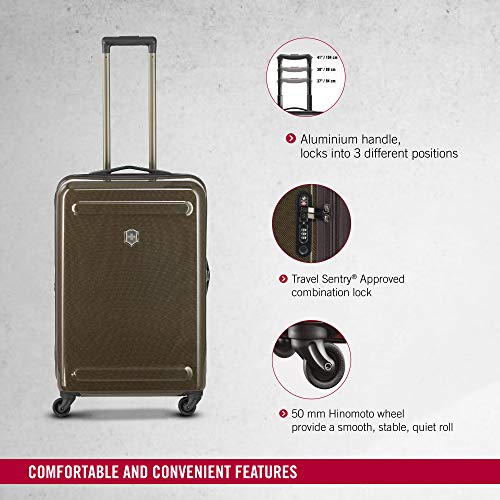 Buy Victorinox Etherius Polycarbonate 67 cms Brown Hardsided Check