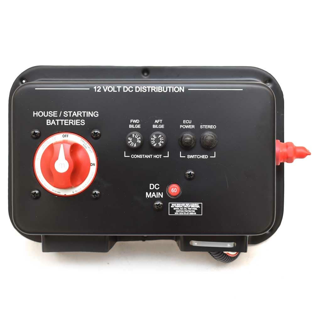 MasterCraft Boat Battery Switch Panel 502317B | NXT 12V Distribution