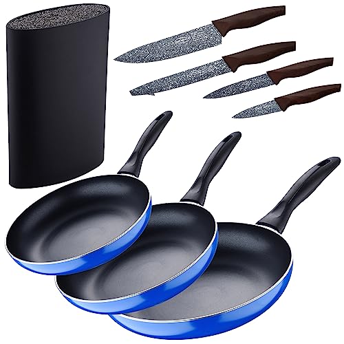 Set de Cocina 7 Piezas Aluminio Acero Inoxidable