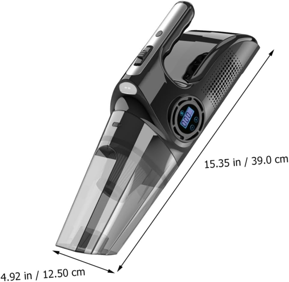 Mobestech 120w Material Car Vacuum Inflator Pump Pressure Gauge Led Light Eco-Friendly Filter