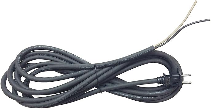 Superior Electric EC142-16 16 Feet 14 AWG SJO 2 Wire 125 Volt NEMA 1-15P Electrical Cord