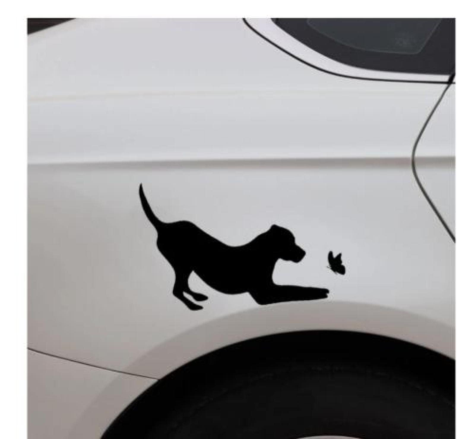 Tier Autoaufkleber Set 9-teilig - Niedliche Motive 21x19cm Für Fahrzeugdekoration