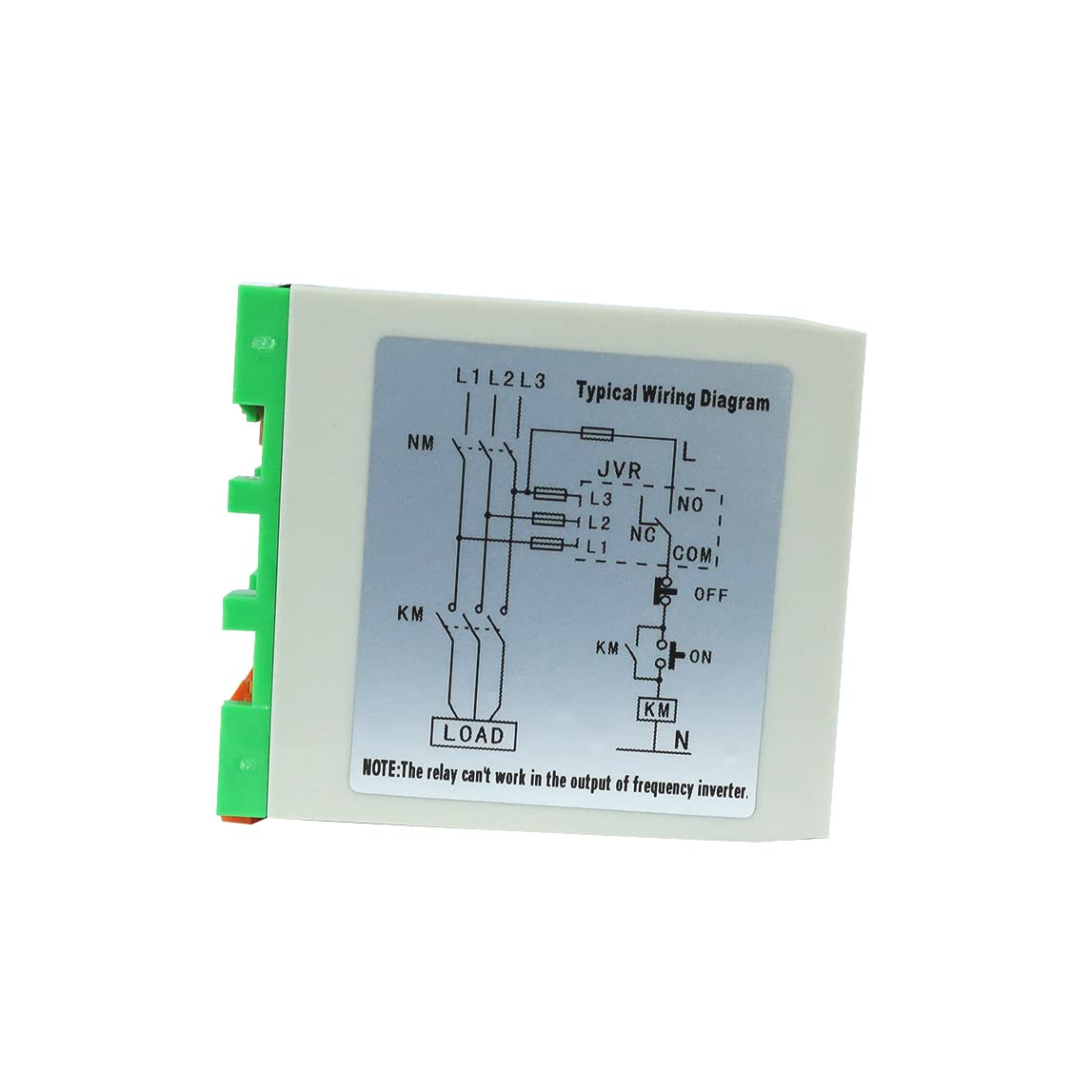 ATO Monitoring Relay, Three Phase Voltage, SPDT, Phase Failure/Undervoltage/Overvoltage,with SPDT (1 C/O) Contact for Electric Motors, Pumps, Fans, Air-Conditioning System (480V AC)