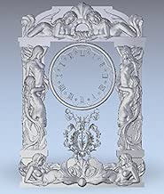 3d Model Stl File Girls Wall Clock - coolthings.us