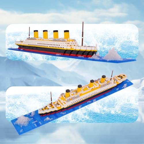 LULUFUN Titanic - Lot de 1860 Blocs de Construction - Jouet éducatif - Cadeau pour Adultes et Enfants – vue 2