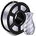 Produktbild SUNLU Silk PLA+ Filament 1.75mm, Glänzendes 3D Drucker Filament, PLA Plus Filament mit Seidige Druckoberfläche, Maßgenauigkeit +/-0.02 mm, 1KG Seide Silber