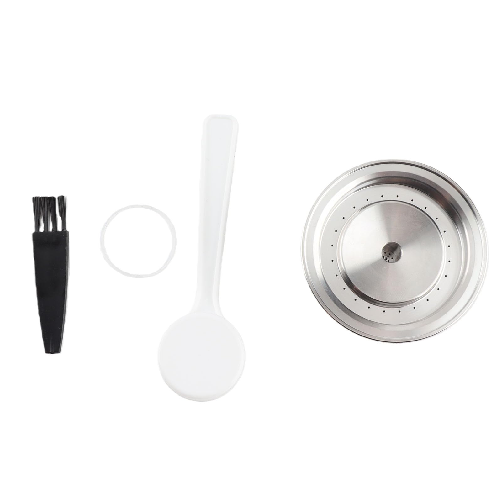 Capsula Caffe Riutilizzabile in Acciaio Inox 304, Adatta per Macchina da (230ML)