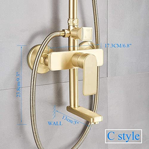 Robinet de Douche Précipitant multifonction avec douchette à main et cascade baignoire - 2