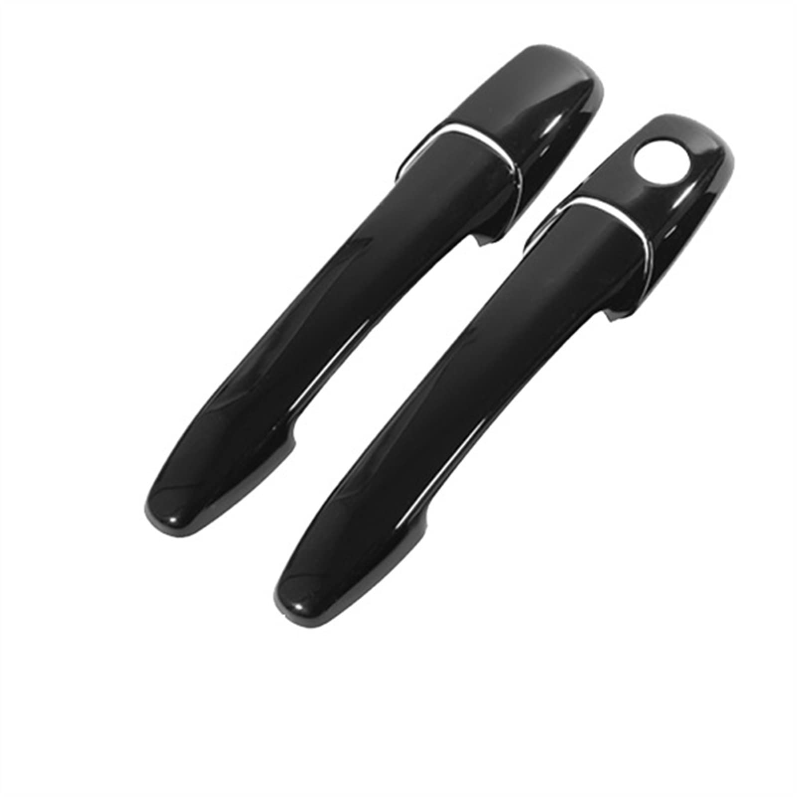Jtwmty Style 3 Carbon Fiber Car Door Handle Cover Accessories For Ford For Mustang For Shelby Gt Gt500 2005 2006 2007-2014(Style 3)