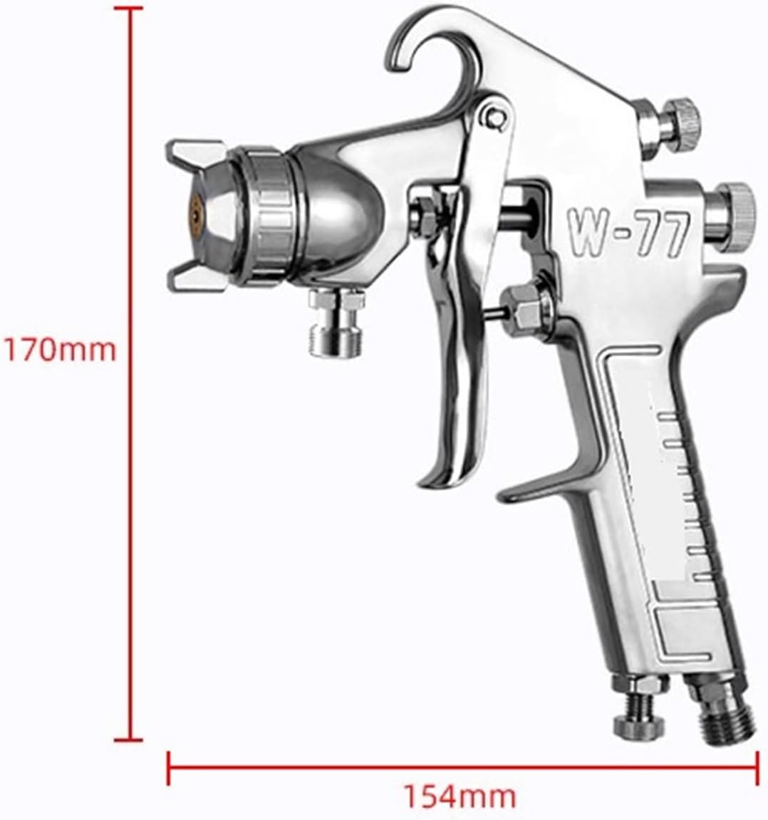 Spray W-77, Suction Pressure Feed Type,Professional car Painting, W77 Painting(W-77-11S 1.5mm)