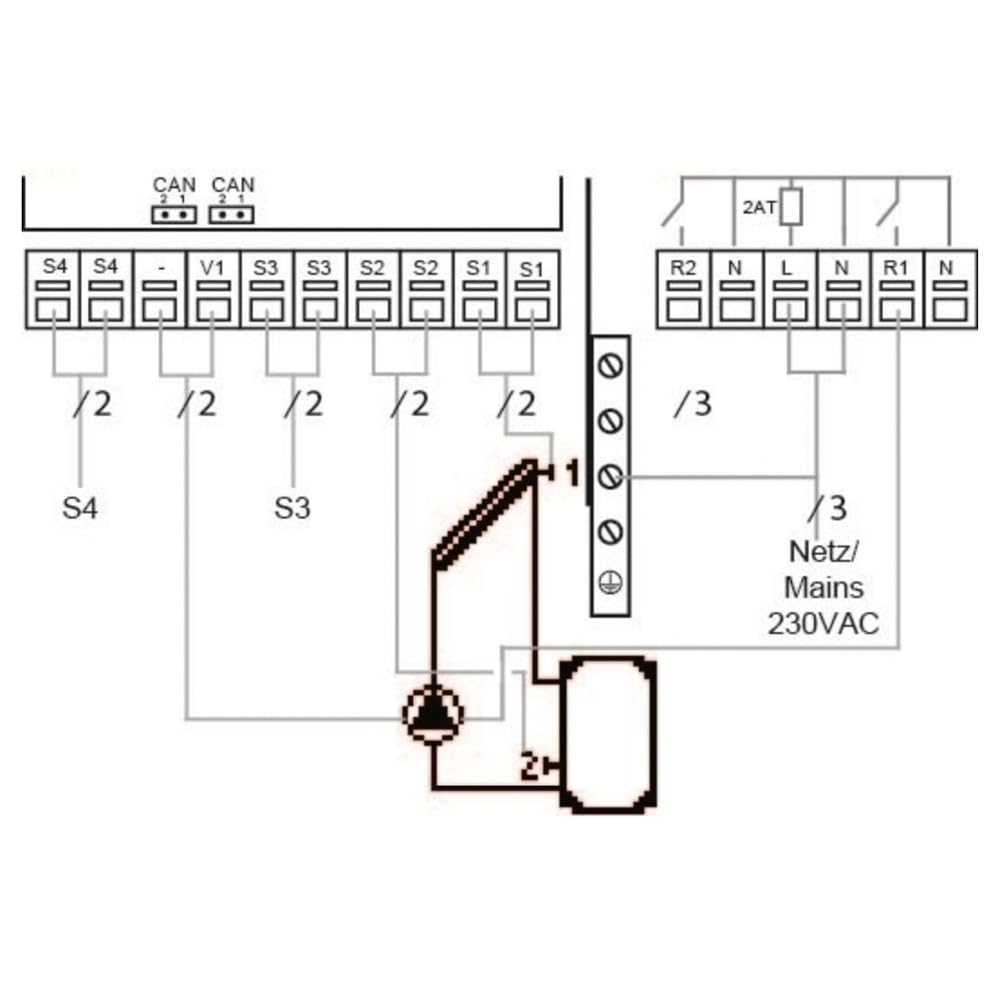 SOREL MTDC V5 Solarsteuerung Zweikreisregler Solarregler Temperaturdifferenzsteuerung