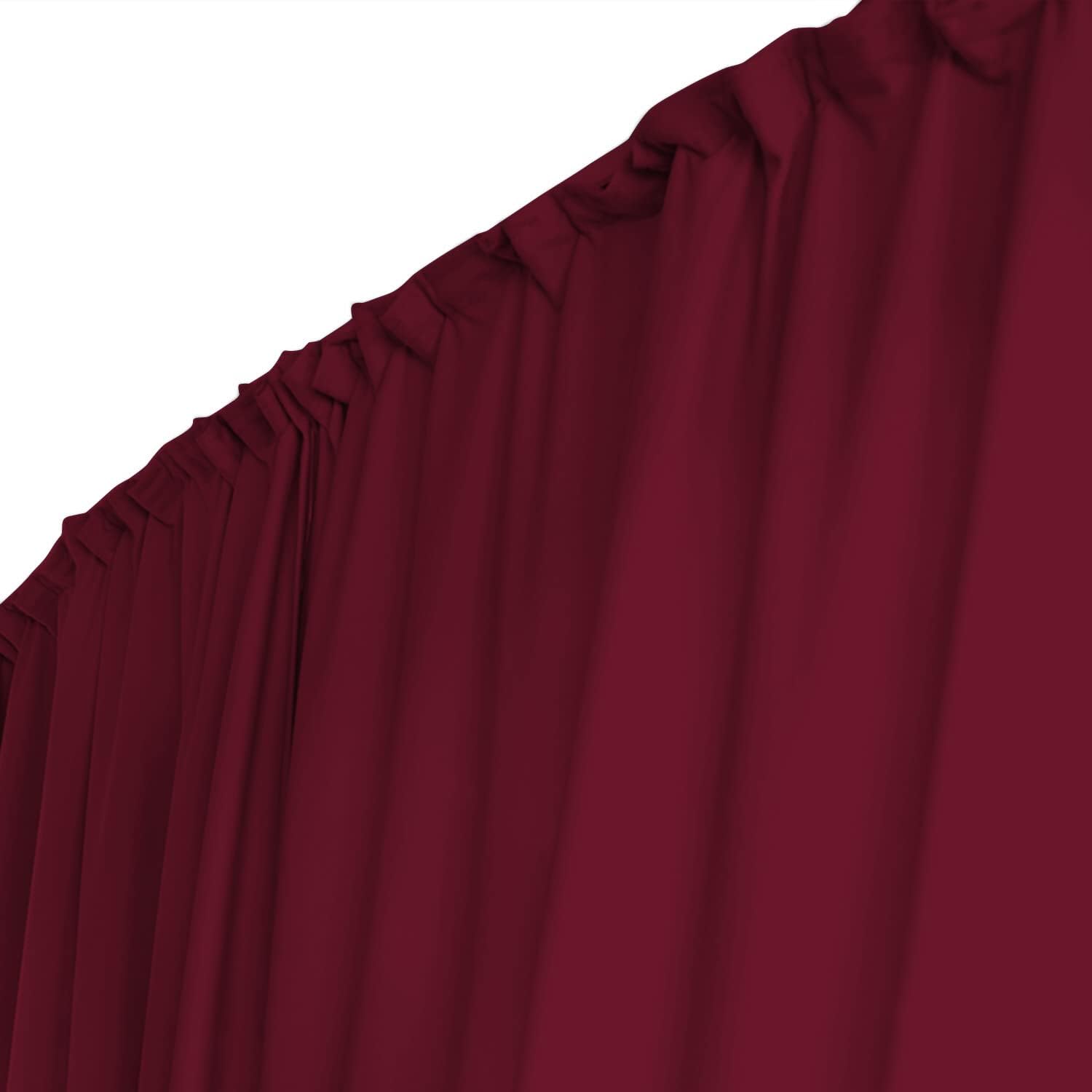 BREMER SITZBEZÜGE Tailgate Double Door Boot Cover Sun Protection Curtains Compatible with Fiat Ducato Type 250 from 2006 in Wine Red